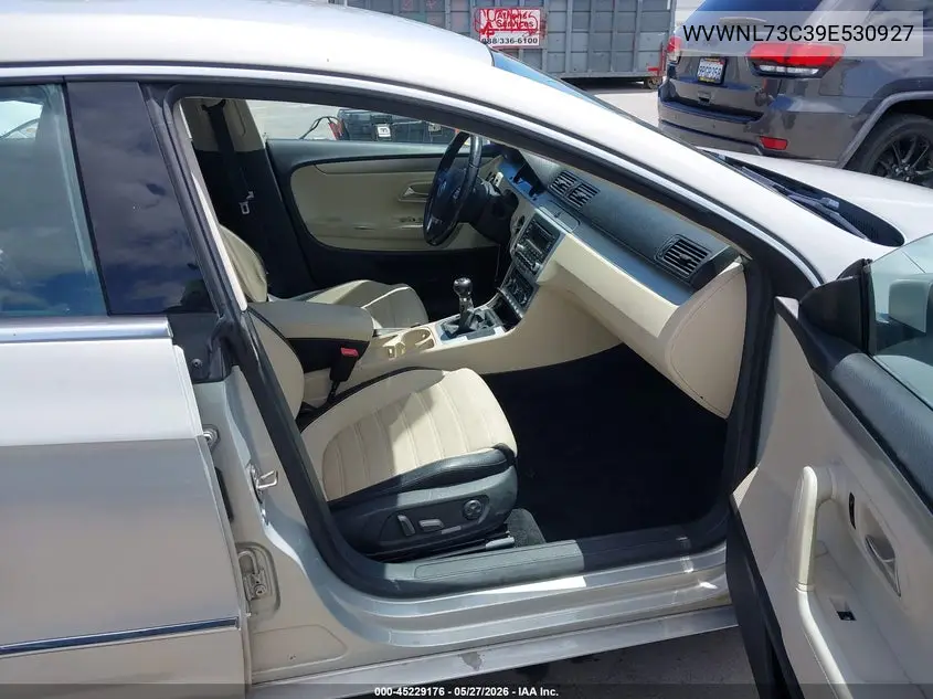 2009 Volkswagen Cc Sport VIN: WVWNL73C39E530927 Lot: 45229176