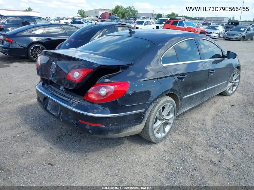 2009 Volkswagen Cc Luxury VIN: WVWHL73C79E566455 Lot: 45353591