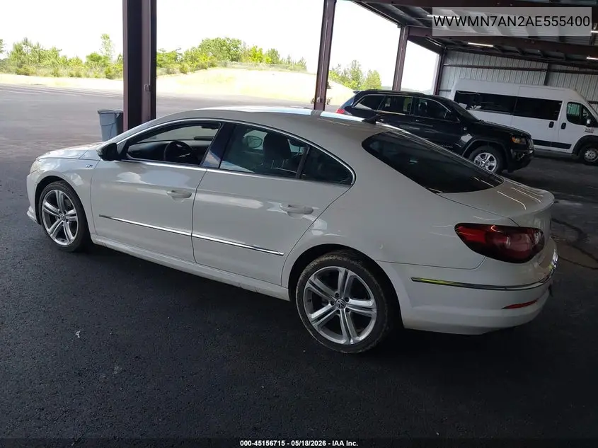 2010 Volkswagen Cc Sport VIN: WVWMN7AN2AE555400 Lot: 45156715