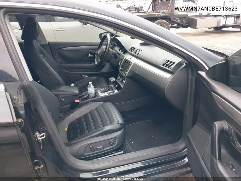 2011 Volkswagen Cc Sport VIN: WVWMN7AN0BE713623 Lot: 45610723