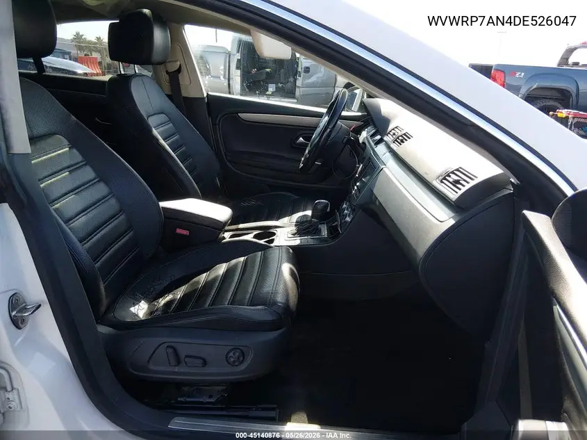 2013 Volkswagen Cc 2.0T Lux VIN: WVWRP7AN4DE526047 Lot: 45140876