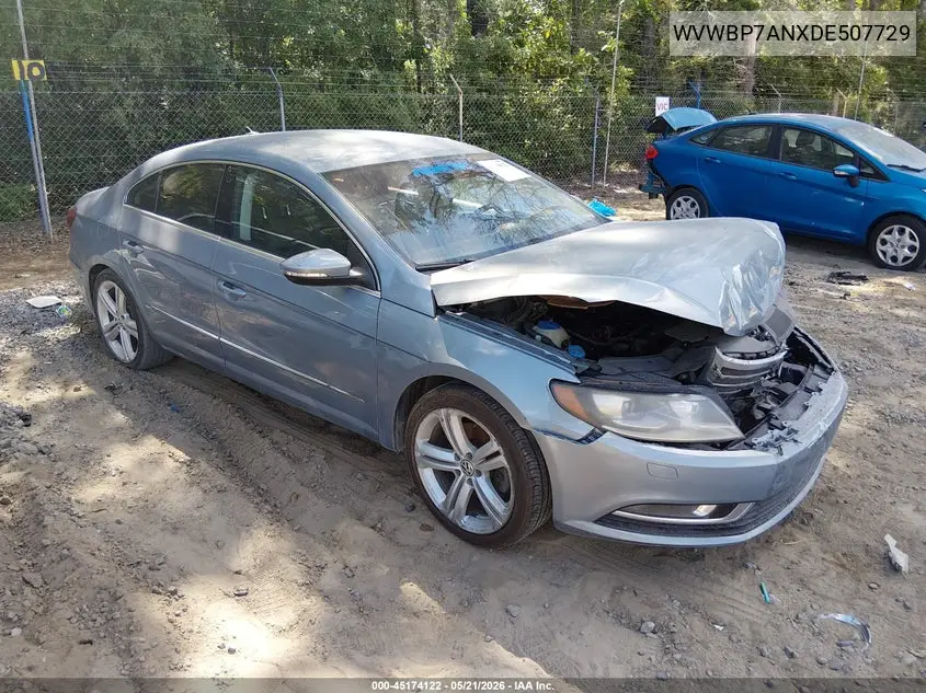 2013 Volkswagen Cc 2.0T Sport Plus VIN: WVWBP7ANXDE507729 Lot: 45174122