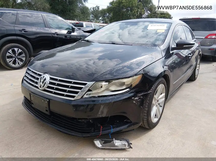 2013 Volkswagen Cc 2.0T Sport VIN: WVWBP7AN5DE556868 Lot: 45476960
