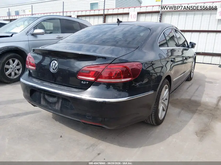 2013 Volkswagen Cc 2.0T Sport VIN: WVWBP7AN5DE556868 Lot: 45476960