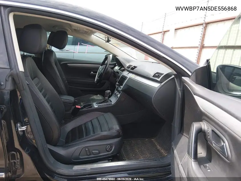 2013 Volkswagen Cc 2.0T Sport VIN: WVWBP7AN5DE556868 Lot: 45476960