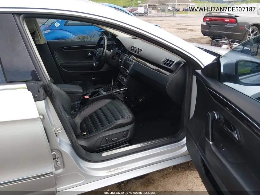 2013 Volkswagen Cc 3.6L Vr6 Lux VIN: WVWHU7AN7DE507187 Lot: 45553752