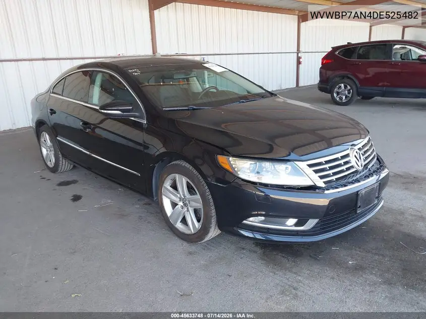 2013 Volkswagen Cc 2.0T Sport VIN: WVWBP7AN4DE525482 Lot: 45633748