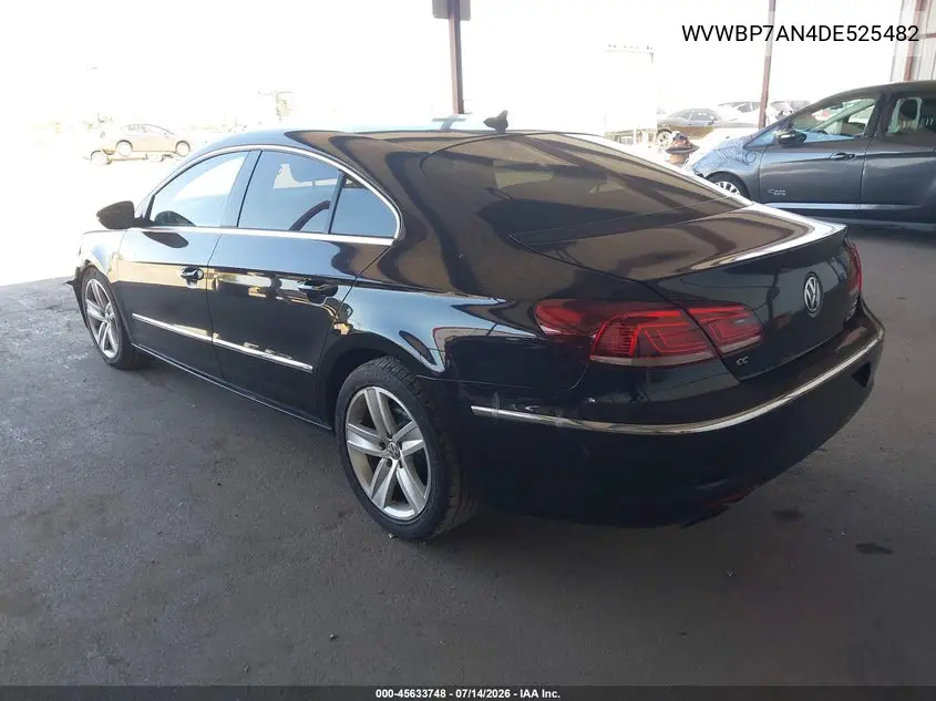 2013 Volkswagen Cc 2.0T Sport VIN: WVWBP7AN4DE525482 Lot: 45633748