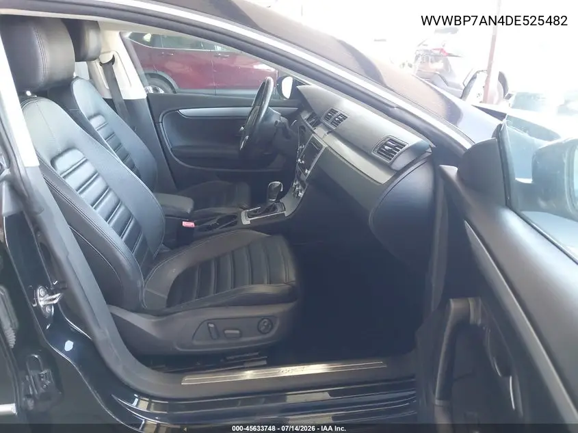 2013 Volkswagen Cc 2.0T Sport VIN: WVWBP7AN4DE525482 Lot: 45633748