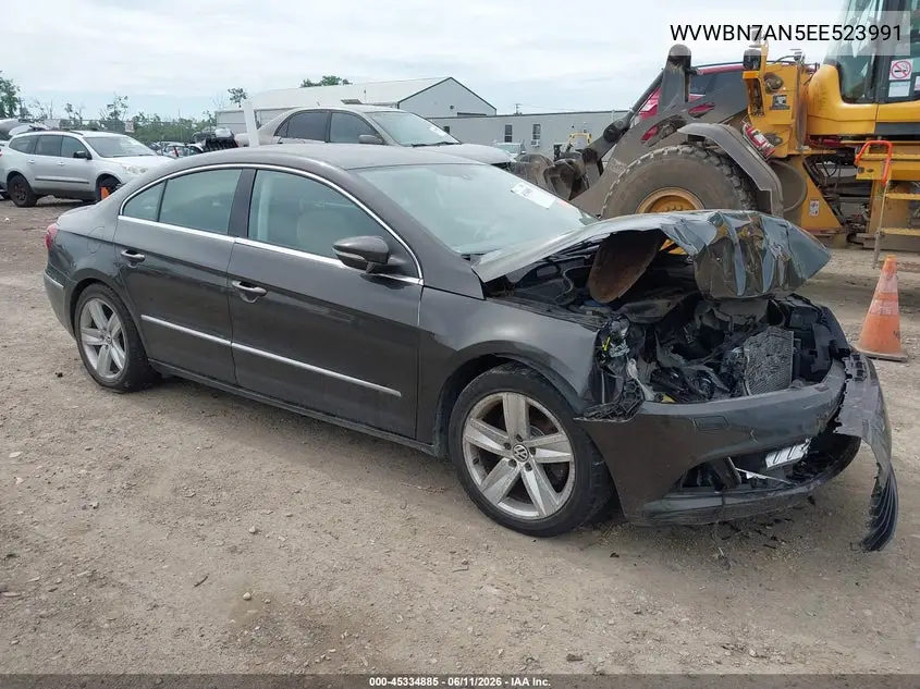 2014 Volkswagen Cc 2.0T Sport VIN: WVWBN7AN5EE523991 Lot: 45334885