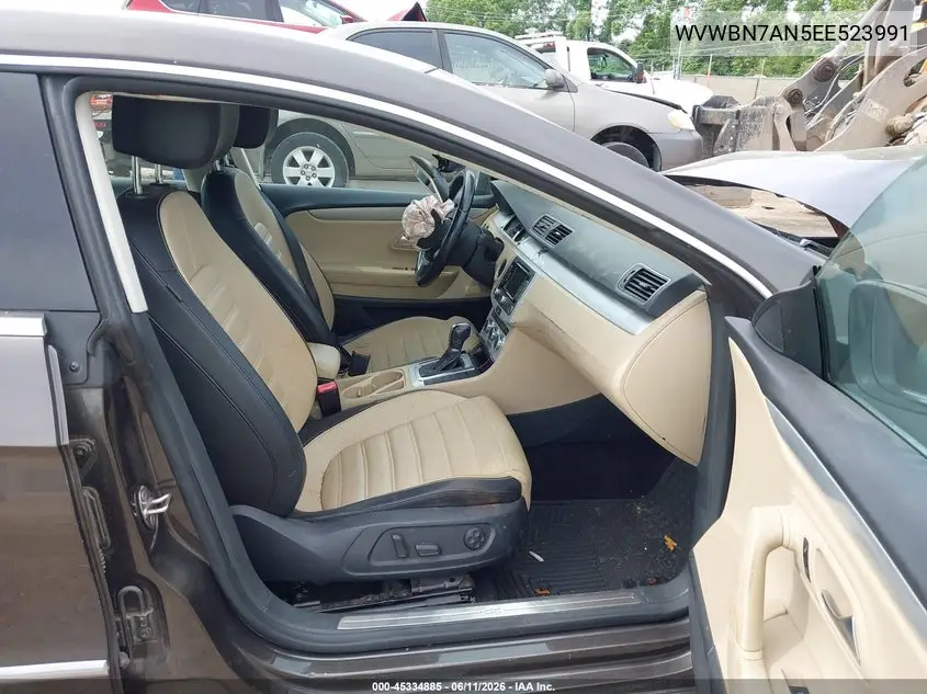 2014 Volkswagen Cc 2.0T Sport VIN: WVWBN7AN5EE523991 Lot: 45334885