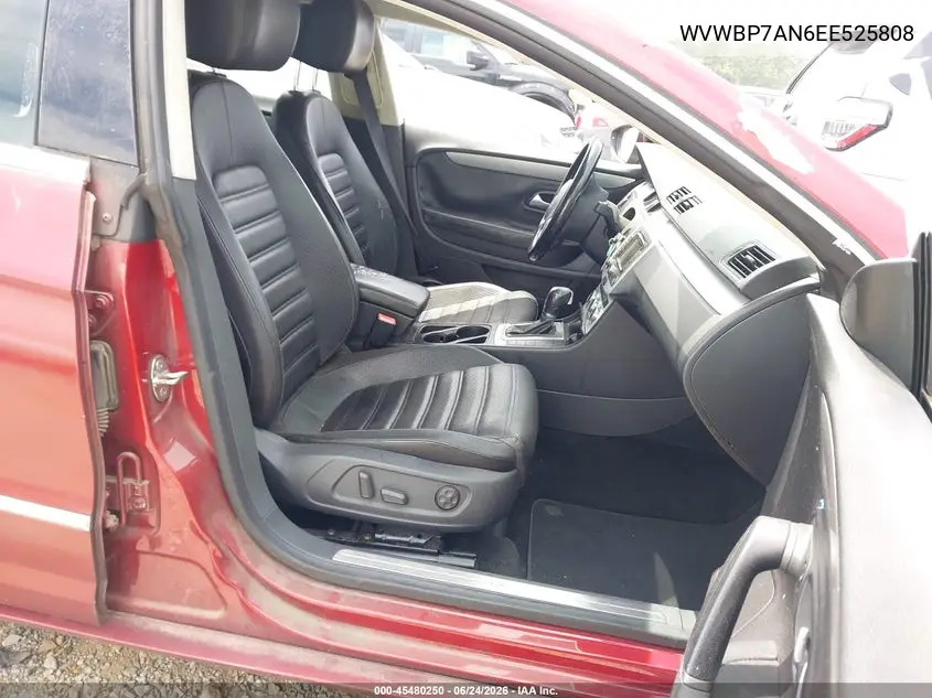 2014 Volkswagen Cc 2.0T Sport VIN: WVWBP7AN6EE525808 Lot: 45480250