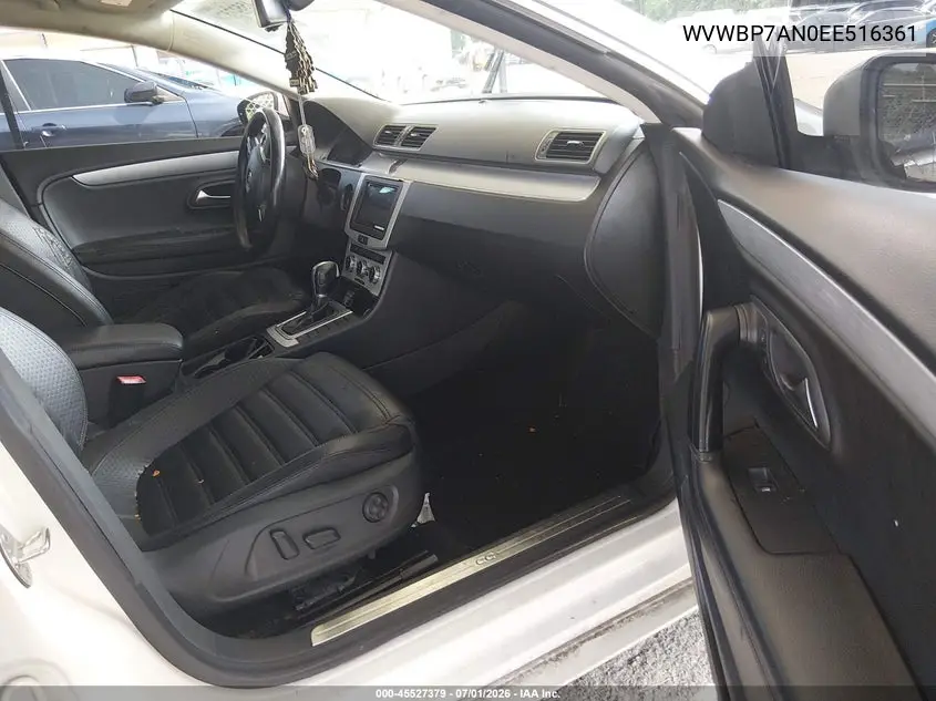 2014 Volkswagen Cc 2.0T R-Line/2.0T Sport VIN: WVWBP7AN0EE516361 Lot: 45527379