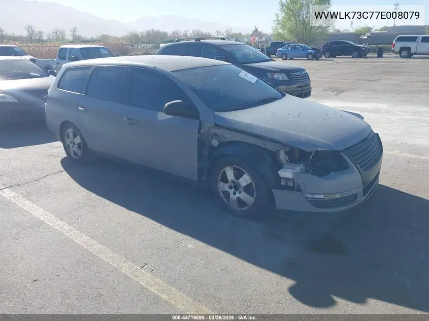 2007 Volkswagen Passat 2.0T VIN: WVWLK73C77E008079 Lot: 44716095