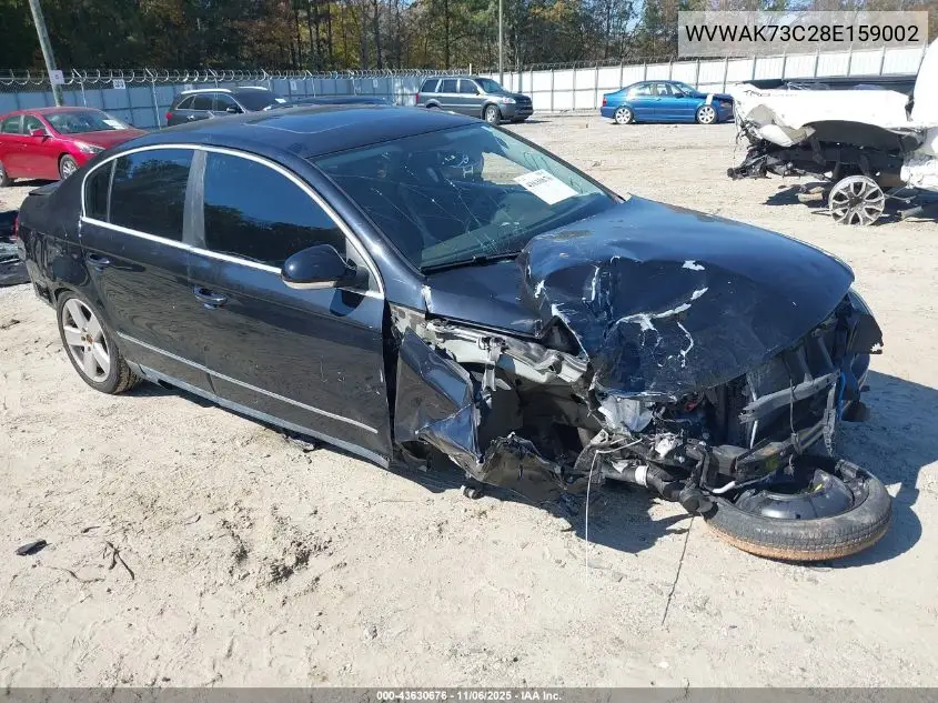 WVWAK73C28E159002 2008 Volkswagen Passat Komfort