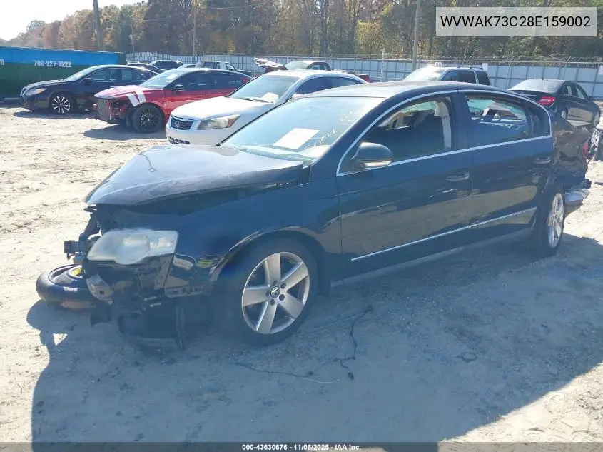 WVWAK73C28E159002 2008 Volkswagen Passat Komfort
