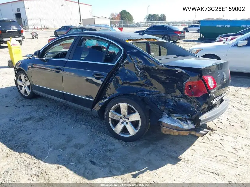 WVWAK73C28E159002 2008 Volkswagen Passat Komfort