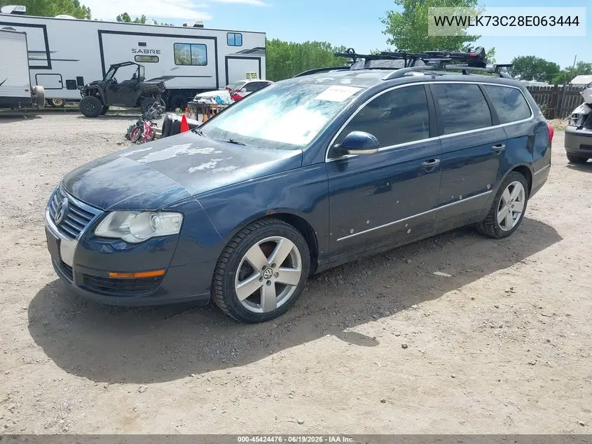 2008 Volkswagen Passat Komfort VIN: WVWLK73C28E063444 Lot: 45424476