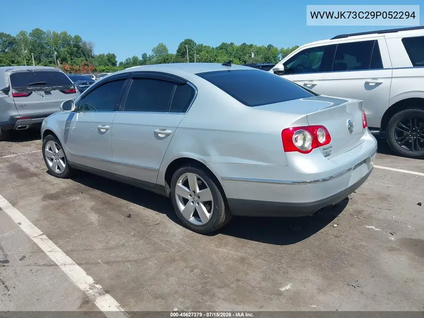 2009 Volkswagen Passat Komfort VIN: WVWJK73C29P052294 Lot: 45627379