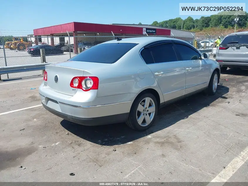 2009 Volkswagen Passat Komfort VIN: WVWJK73C29P052294 Lot: 45627379