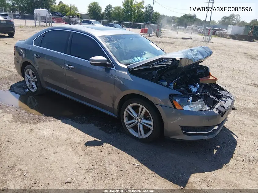 2014 Volkswagen Passat 1.8T Se VIN: 1VWBS7A3XEC085596 Lot: 45629188