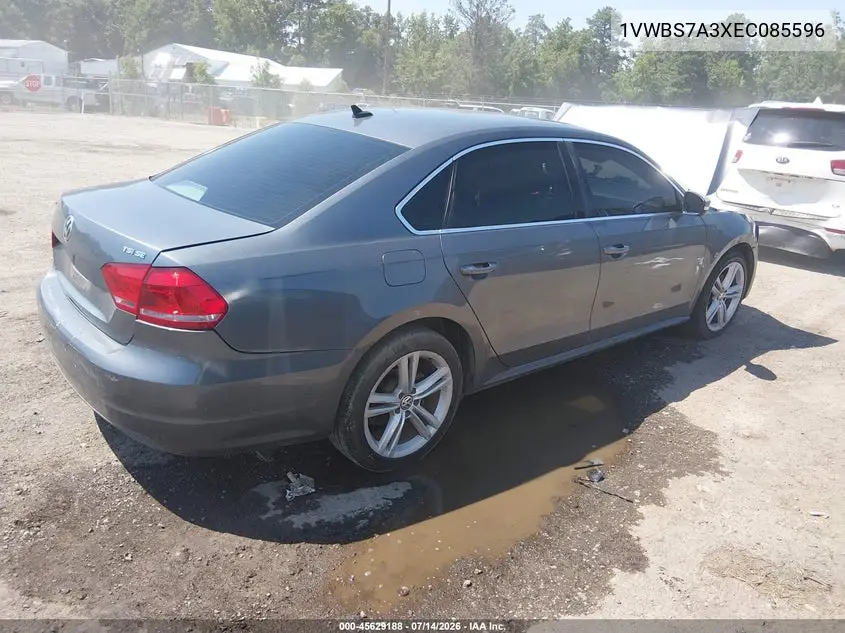 2014 Volkswagen Passat 1.8T Se VIN: 1VWBS7A3XEC085596 Lot: 45629188