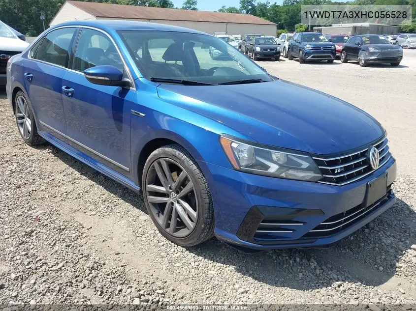 2017 Volkswagen Passat 1.8T R-Line VIN: 1VWDT7A3XHC056528 Lot: 45659590