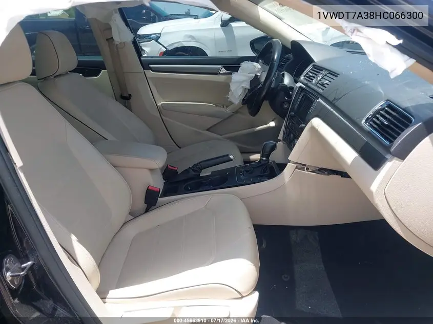2017 Volkswagen Passat 1.8T R-Line VIN: 1VWDT7A38HC066300 Lot: 45663910