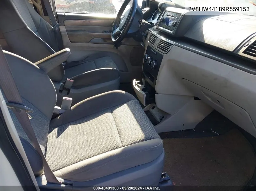 2009 Volkswagen Routan S VIN: 2V8HW44189R559153 Lot: 40401380