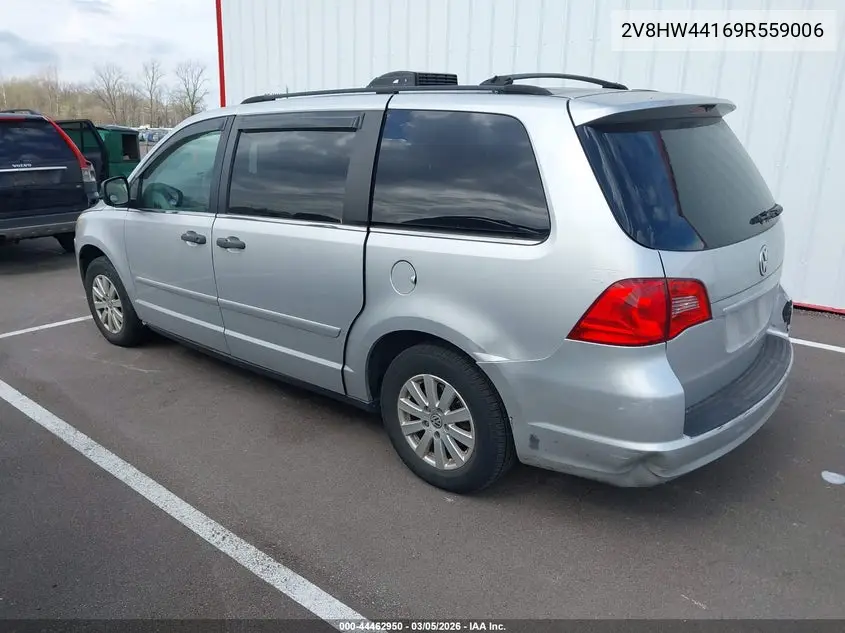 2009 Volkswagen Routan S VIN: 2V8HW44169R559006 Lot: 44462950