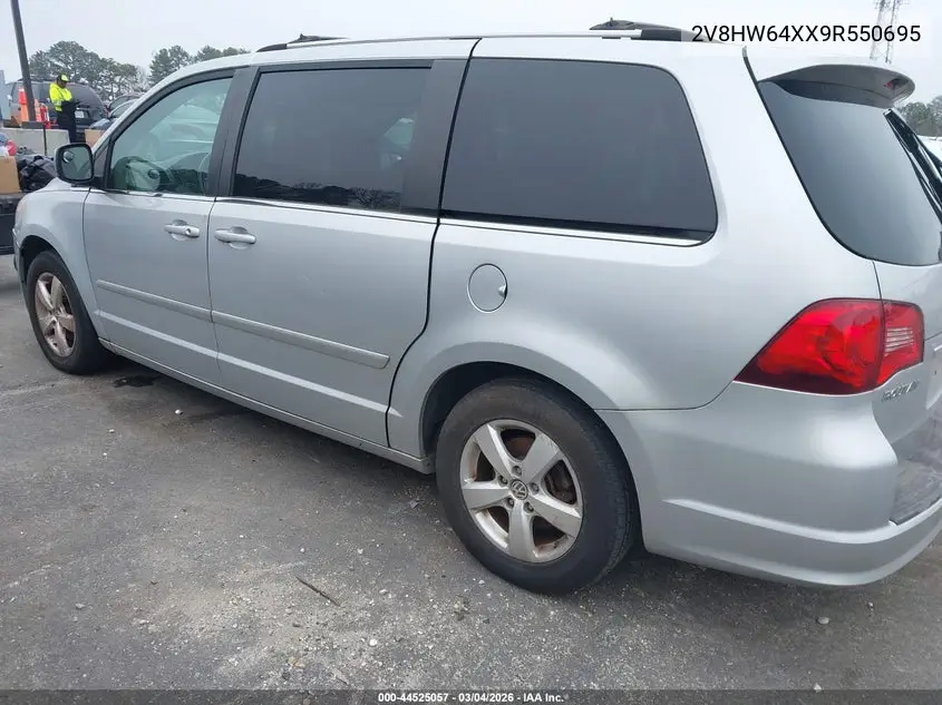 2009 Volkswagen Routan Sel Premium VIN: 2V8HW64XX9R550695 Lot: 44525057