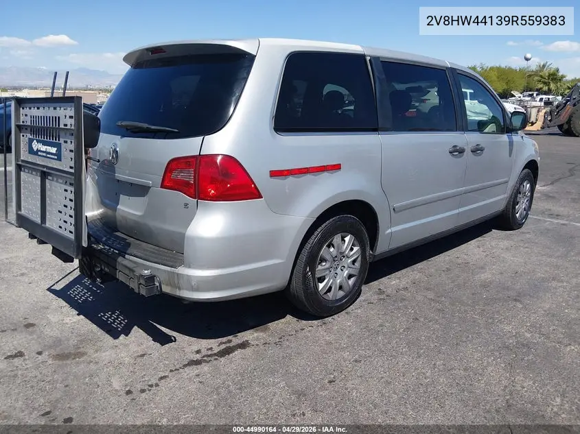 2009 Volkswagen Routan S VIN: 2V8HW44139R559383 Lot: 44990164