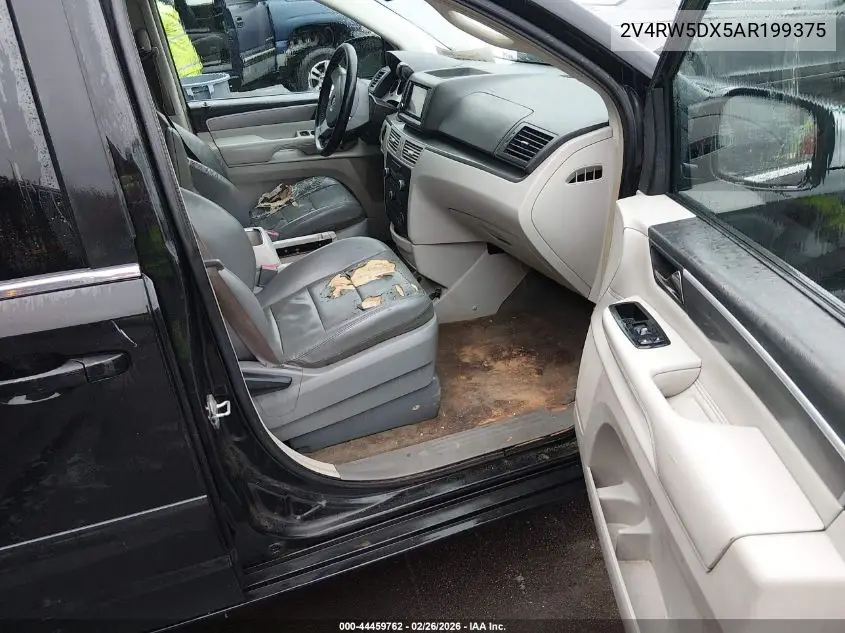 2010 Volkswagen Routan Sel VIN: 2V4RW5DX5AR199375 Lot: 44459762