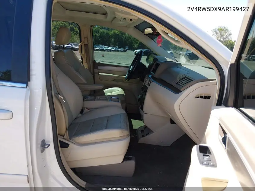 2010 Volkswagen Routan Sel VIN: 2V4RW5DX9AR199427 Lot: 45391906