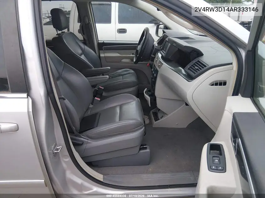 2010 Volkswagen Routan Se VIN: 2V4RW3D14AR333146 Lot: 45569336