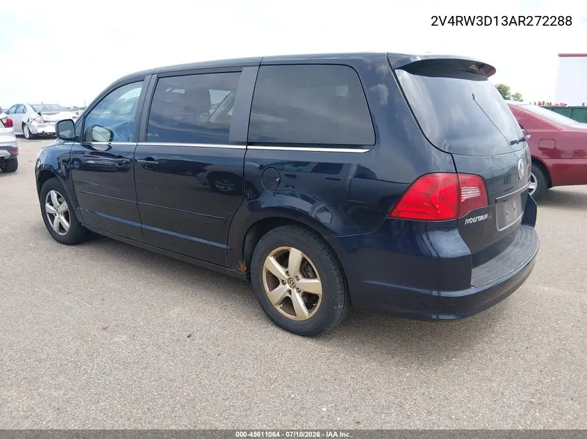 2010 Volkswagen Routan Se VIN: 2V4RW3D13AR272288 Lot: 45611064
