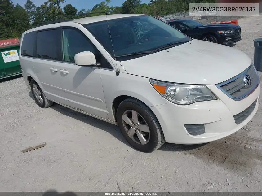 2011 Volkswagen Routan Se VIN: 2V4RW3DG3BR626137 Lot: 44926245