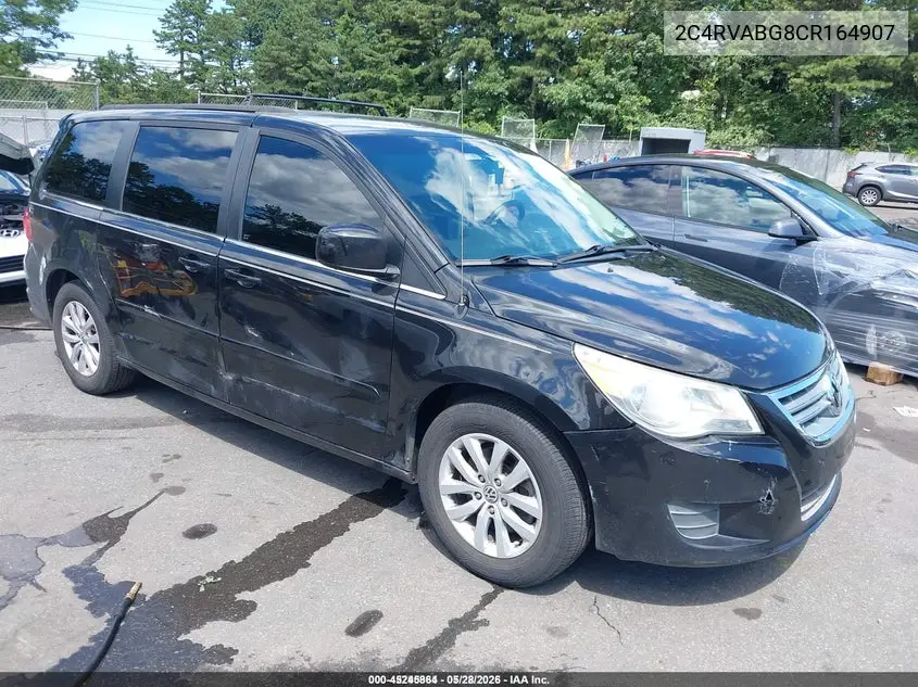 2012 Volkswagen Routan Se VIN: 2C4RVABG8CR164907 Lot: 45245864