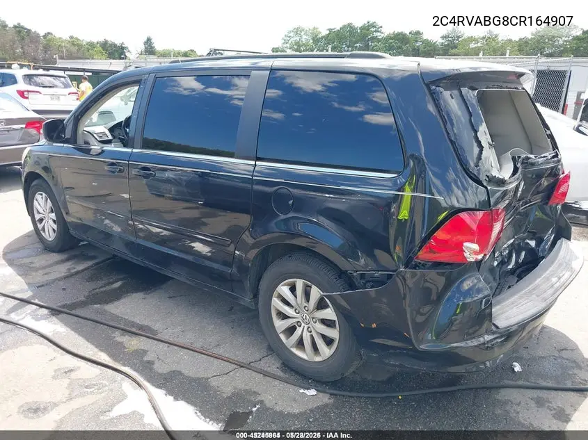 2012 Volkswagen Routan Se VIN: 2C4RVABG8CR164907 Lot: 45245864