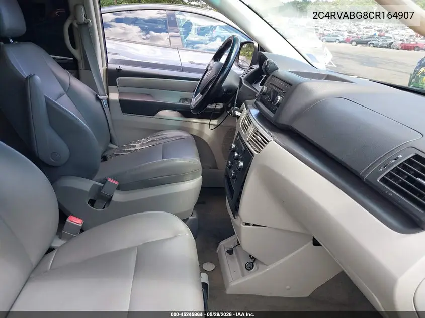 2012 Volkswagen Routan Se VIN: 2C4RVABG8CR164907 Lot: 45245864