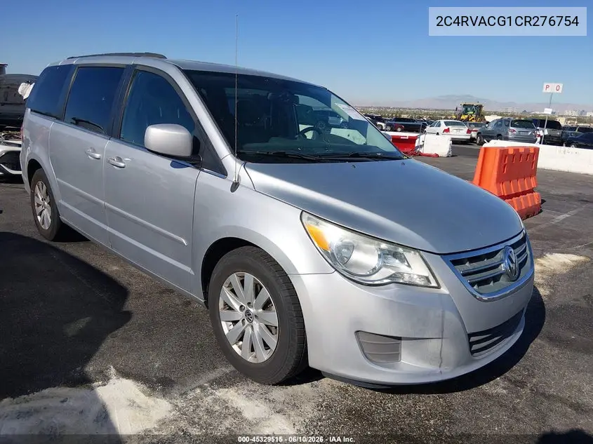2012 Volkswagen Routan Sel VIN: 2C4RVACG1CR276754 Lot: 45329515