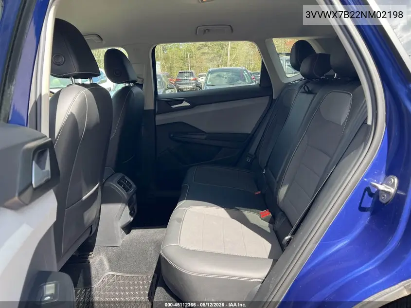 2022 Volkswagen Taos Se VIN: 3VVWX7B22NM021905 Lot: 53768276