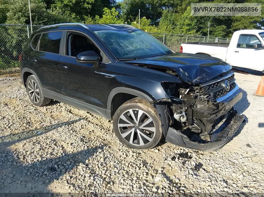 2022 Volkswagen Taos 1.5T Se VIN: 3VVRX7B22NM088856 Lot: 45335884