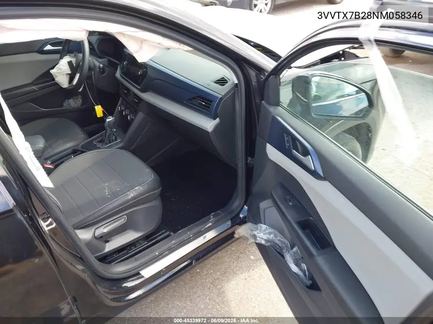 2022 Volkswagen Taos 1.5T Se VIN: 3VVTX7B28NM058346 Lot: 45339972