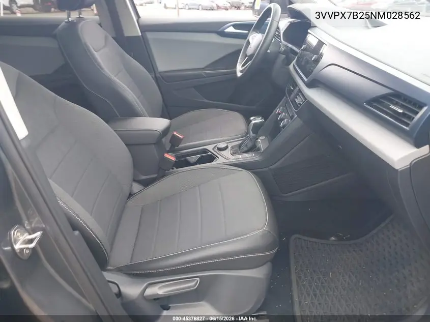 2022 Volkswagen Taos 1.5T Se VIN: 3VVPX7B25NM028562 Lot: 45376827