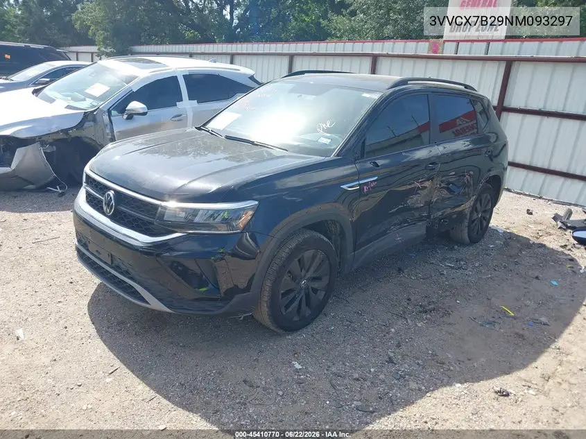 2022 Volkswagen Taos 1.5T S VIN: 3VVCX7B29NM093297 Lot: 45410770