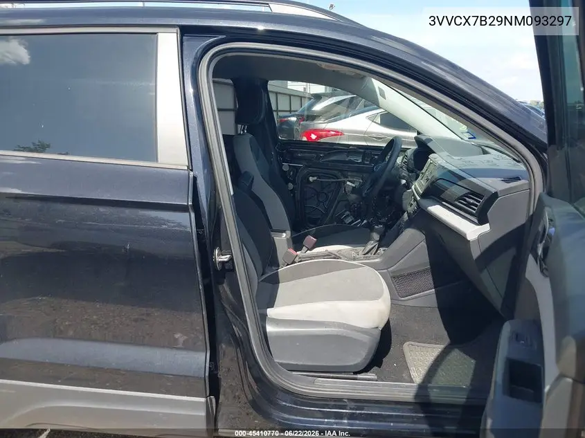 2022 Volkswagen Taos 1.5T S VIN: 3VVCX7B29NM093297 Lot: 45410770