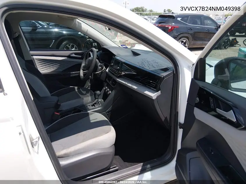 2022 Volkswagen Taos 1.5T S VIN: 3VVCX7B24NM049398 Lot: 45462261