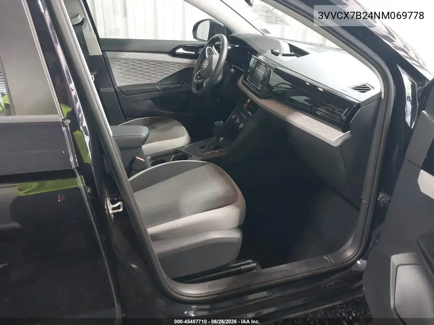 2022 Volkswagen Taos 1.5T S VIN: 3VVCX7B24NM069778 Lot: 45487710