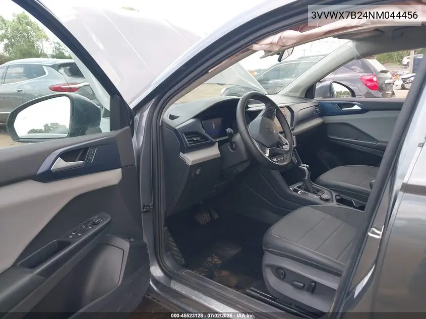 2022 Volkswagen Taos 1.5T Se VIN: 3VVWX7B24NM044456 Lot: 45523128